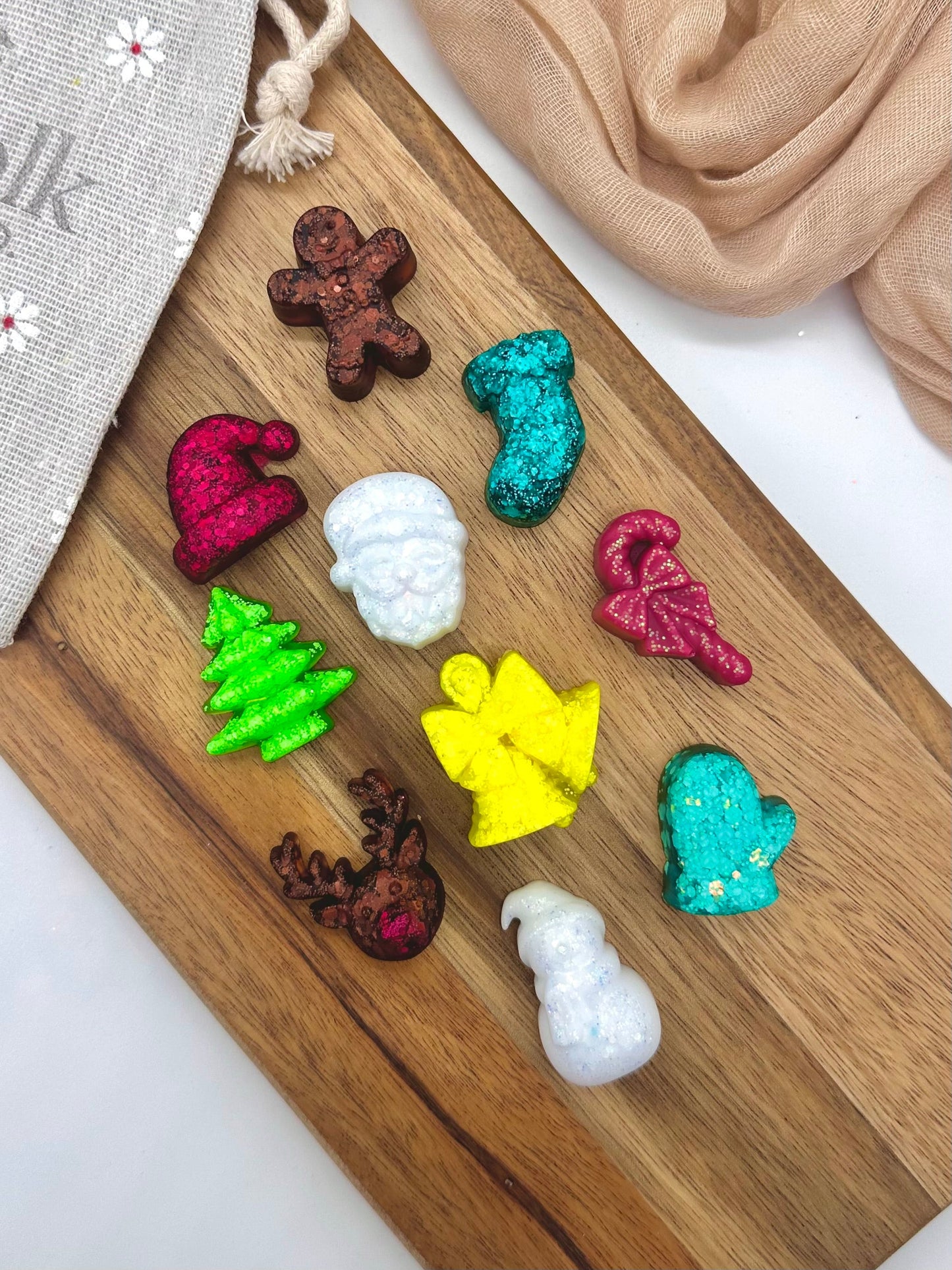 Christmas Resin Loose Parts