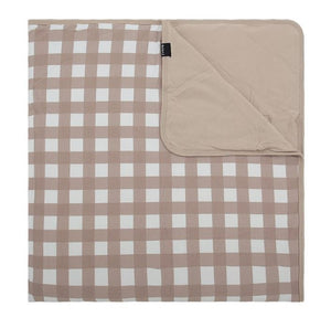 Child Blanket 1.0 TOG - Taupe Plaid / Oatmeal