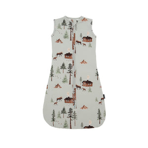 Belan.J 1.0 Tog Swaddle Sack - Moose on Green