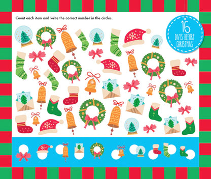 Countdown to Christmas Activity Book