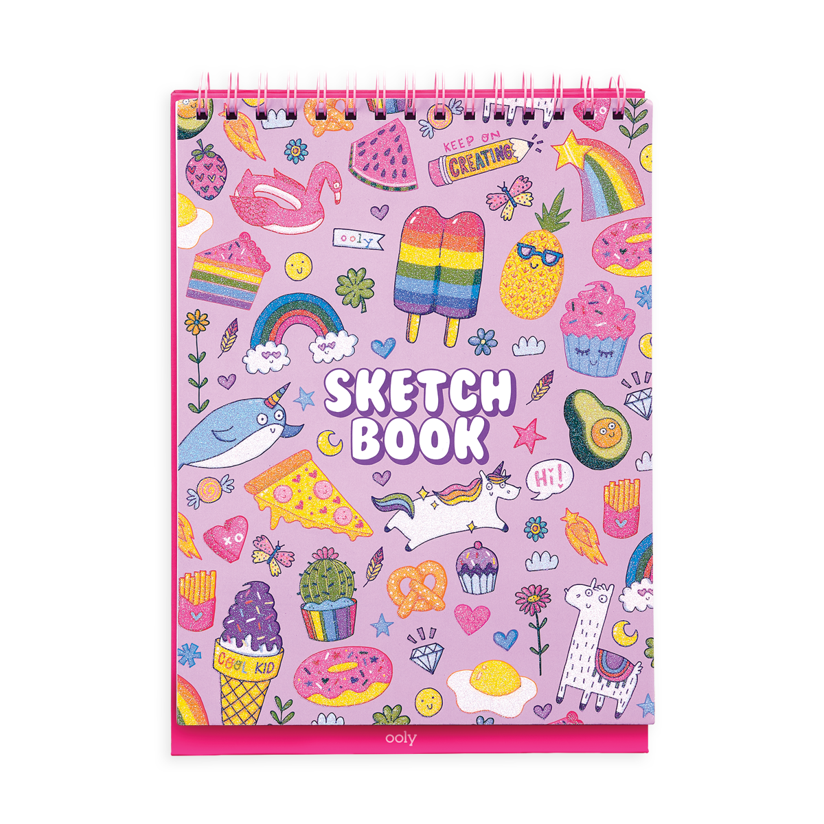 Standing Sketchbook - Cute Doodle World