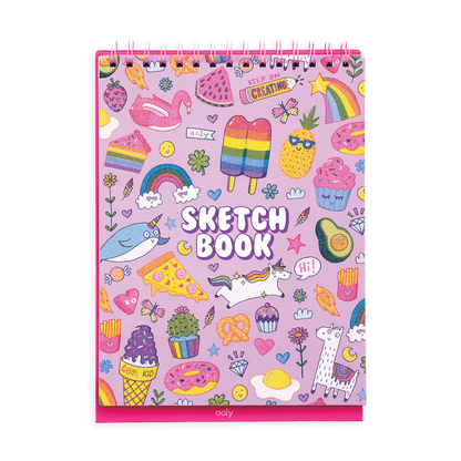 Standing Sketchbook - Cute Doodle World