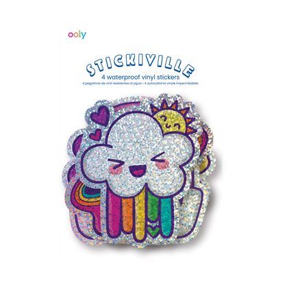 Stickiville Vinyl Stickers - Happy Rainbows