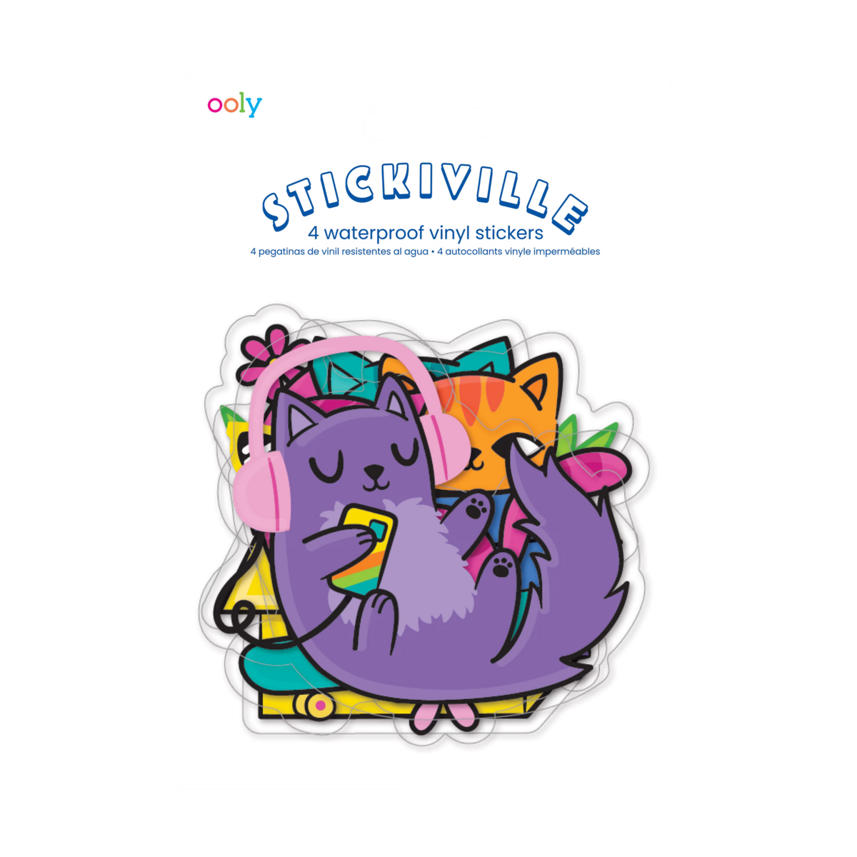 Stickiville Vinyl Stickers - Silly Kitties