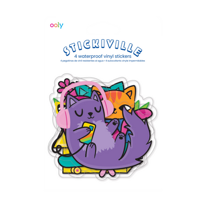 Stickiville Vinyl Stickers - Silly Kitties