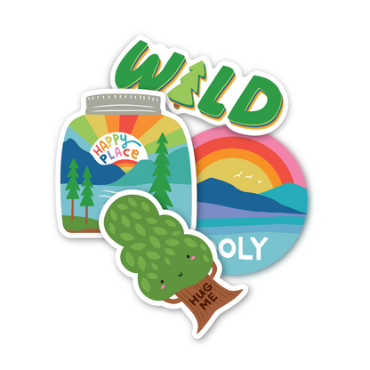 Stickiville Vinyl Stickers - Wild Outdoors