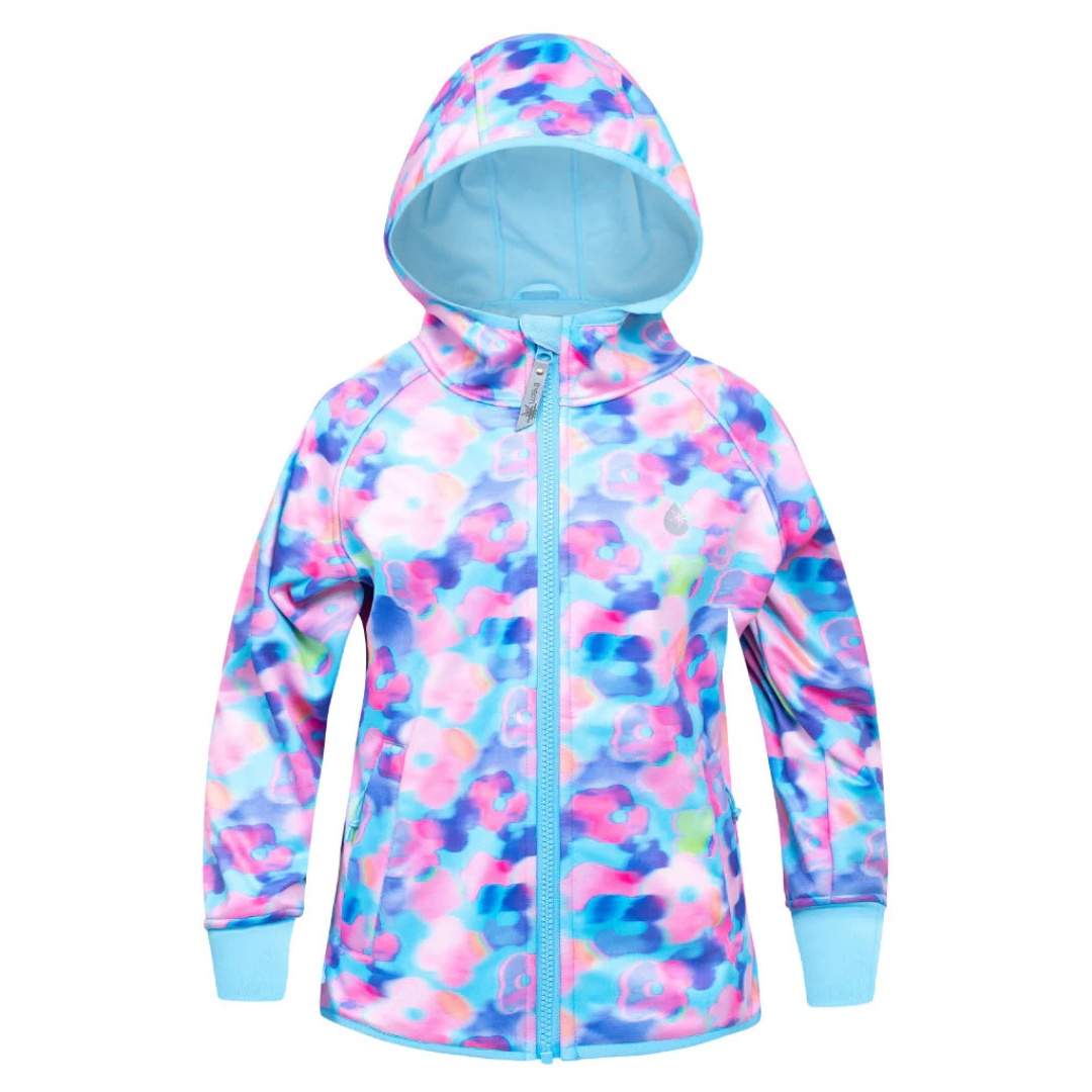 All-Weather Hoodie - Electric Floral