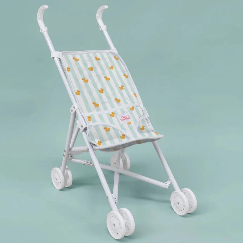 Folding Dolls Stroller - Blue Ducky