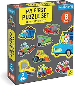 2-Piece My First Puzzles - Construction Site