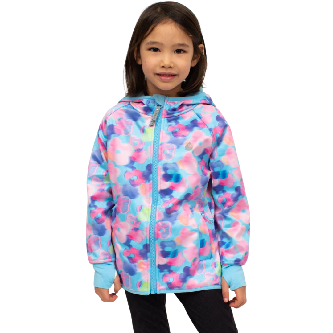 All-Weather Hoodie - Electric Floral