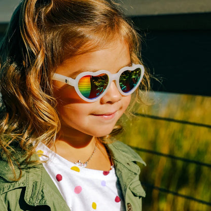 Heart Sunglasses - Rainbow Bright