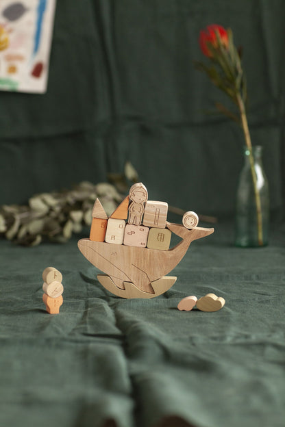 Stories From the Sea Wooden Balancing Game