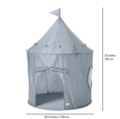 Recycled Fabric Play Tent - Blue