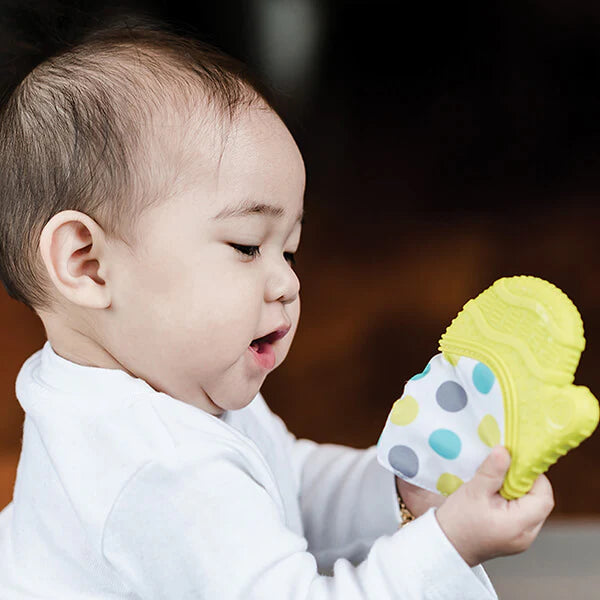 Glüv | Baby Teething Mitten - Grey