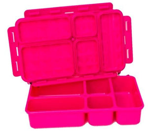 5-compartment Leak-Proof Foodbox - Pink