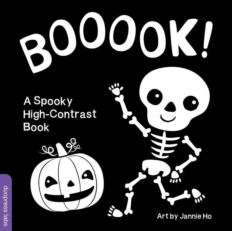 Booook!: A Spooky High-Contrast Book