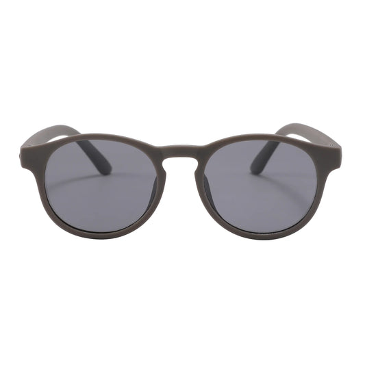 The Keyhole Sunnies - Matte Charcoal