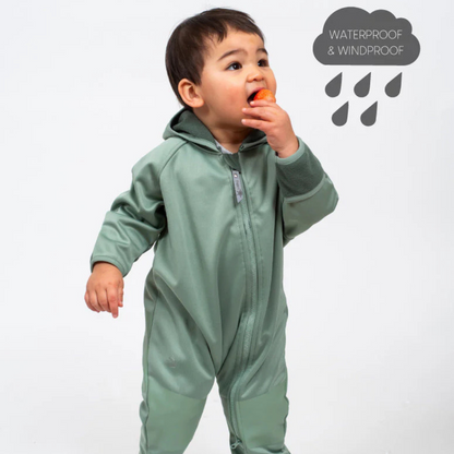 All-Weather Fleece Onesies - Basil