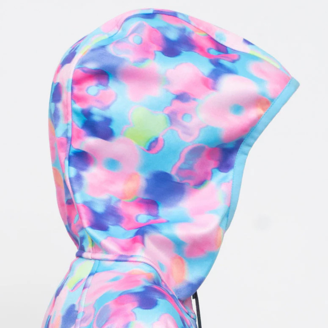 All-Weather Hoodie - Electric Floral