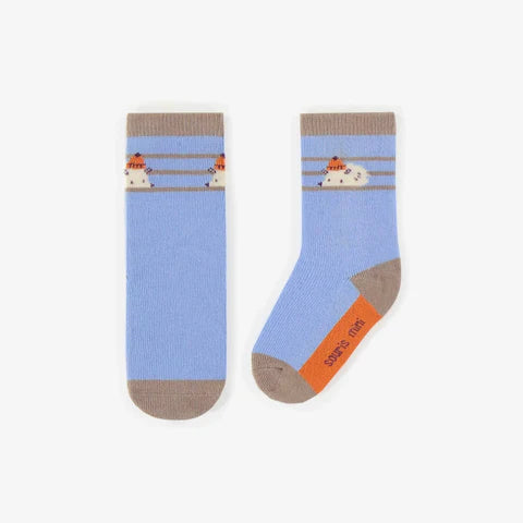 Baby Blue Sweet Mice Socks