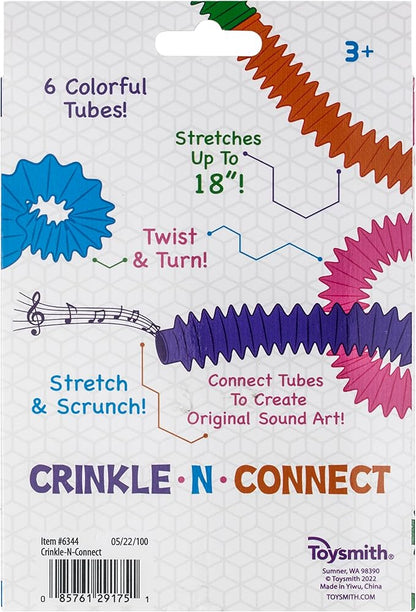 Crinkle N Connect Sound Tubes (6pc)