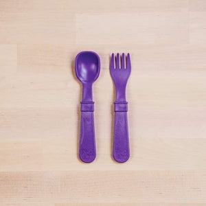 8 Piece Utensil Set - Amethyst