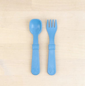 8 Piece Utensil Set - Denim