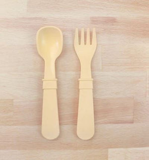 8 Piece Utensil Set - Lemon Drop