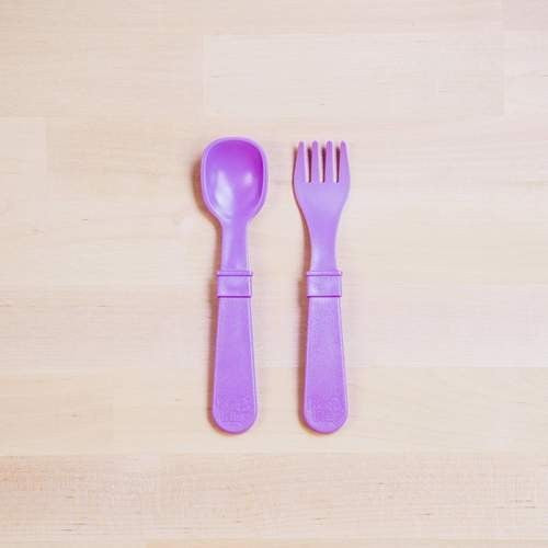 8 Piece Utensil Set - Purple