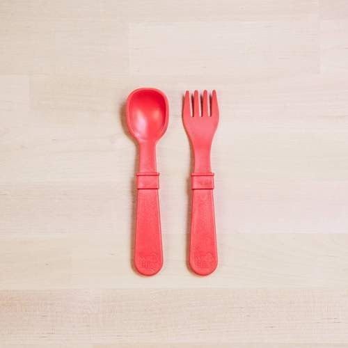 8 Piece Utensil Set - Red