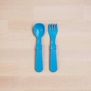 8 Piece Utensil Set - Sky Blue