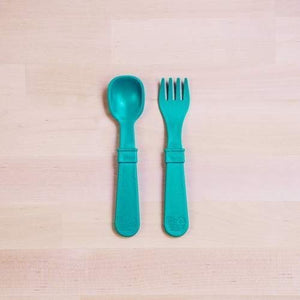 8 Piece Utensil Set - Teal