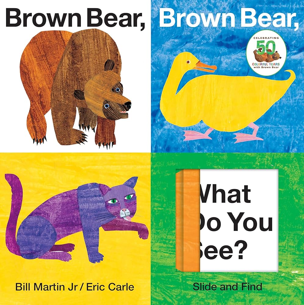 Brown Bear, Brown Bear, What Do You See? Slide and Find Book