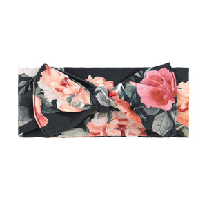 Adjustable Headbands - Midnight Blossom