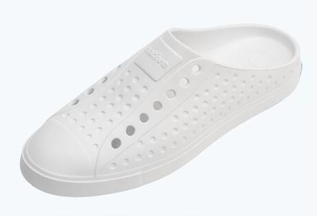 Adult Jefferson Clog - Shell White