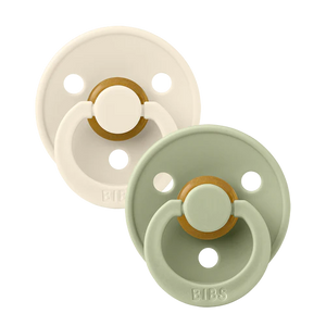 BIBS Pacifier 2PK - Ivory/Sage