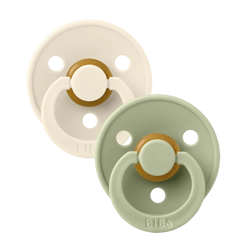 BIBS Pacifier 2PK - Ivory/Sage