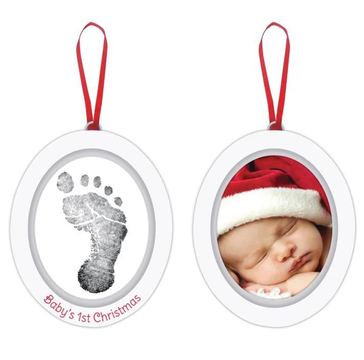 Babyprints Holiday Photo Ornaments