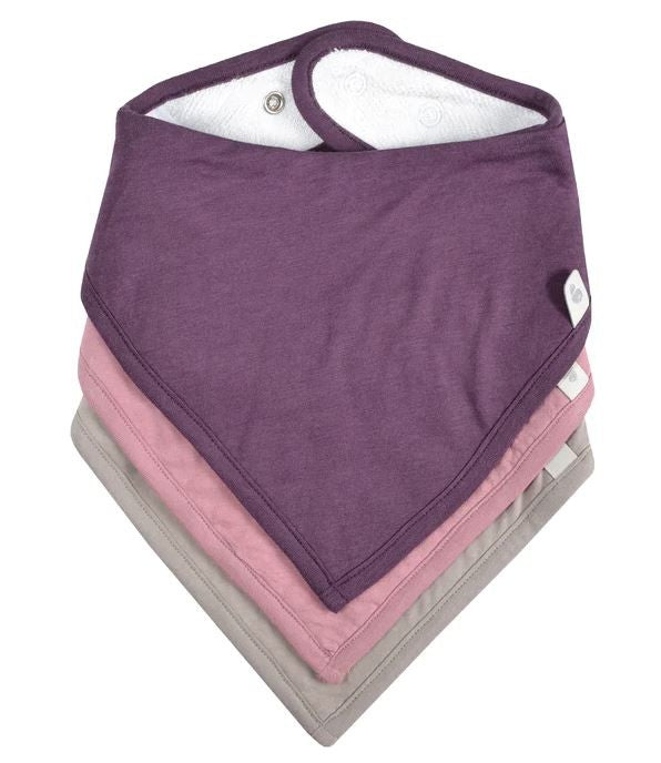 Bamboo Bibs 3pk - Porto | Lotus | Taupe