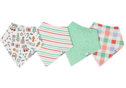 Bandana Bibs 4PK -  Cindy