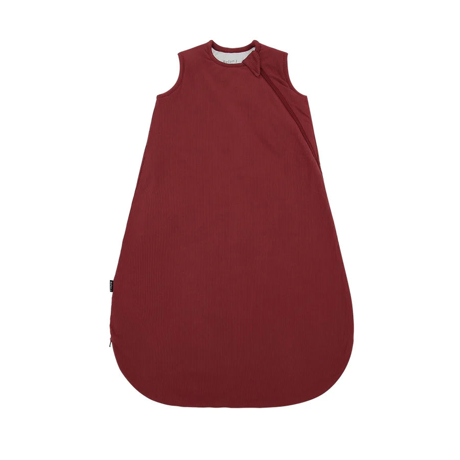 Belan.J Sleep Sack 1.0 TOG - Ribbed Burgundy