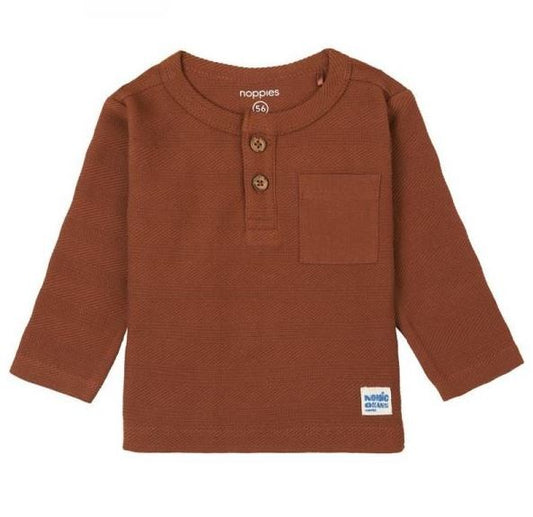 Longsleeve Gabiria - Brown Patina