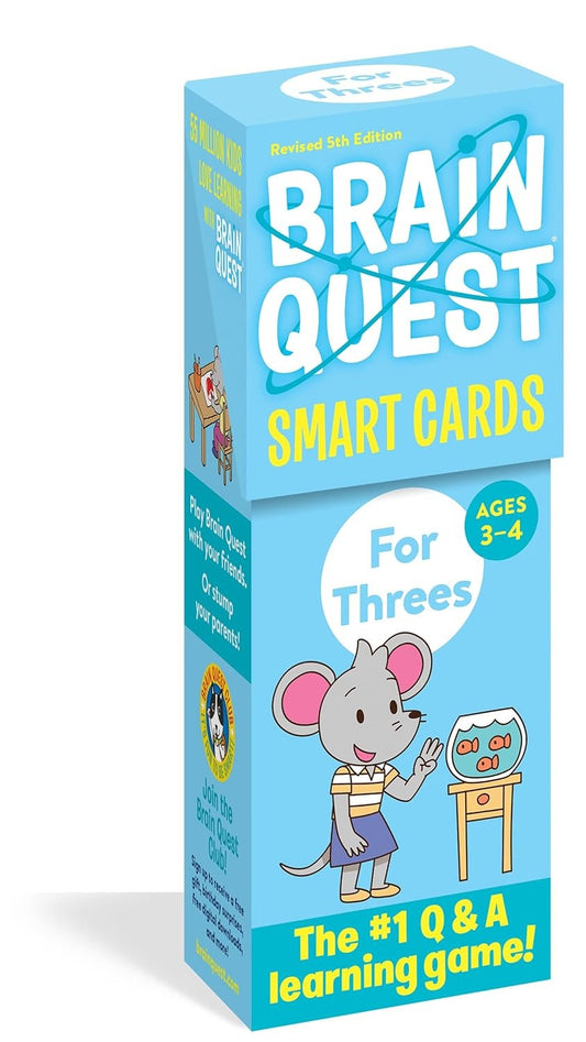 Brain Quest Smart Cards - For Threes