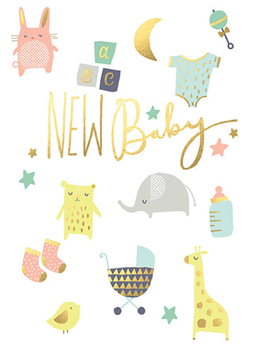 Baby Icons Greeting Card