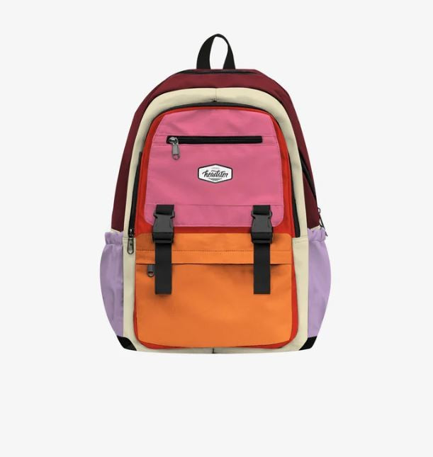 Colorblock Backpack - Sunset