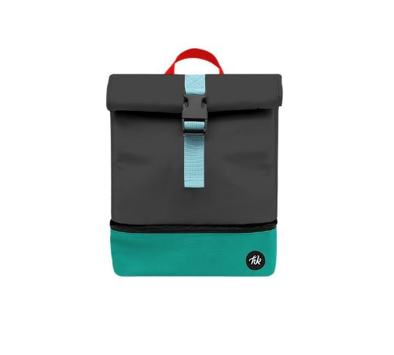 Colorblock Lunch Box - Charcoal