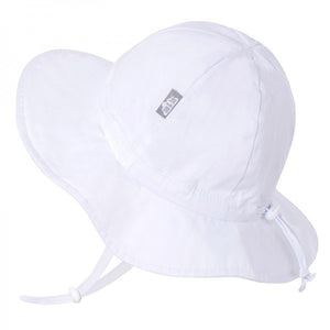 Cotton Floppy Hat - White