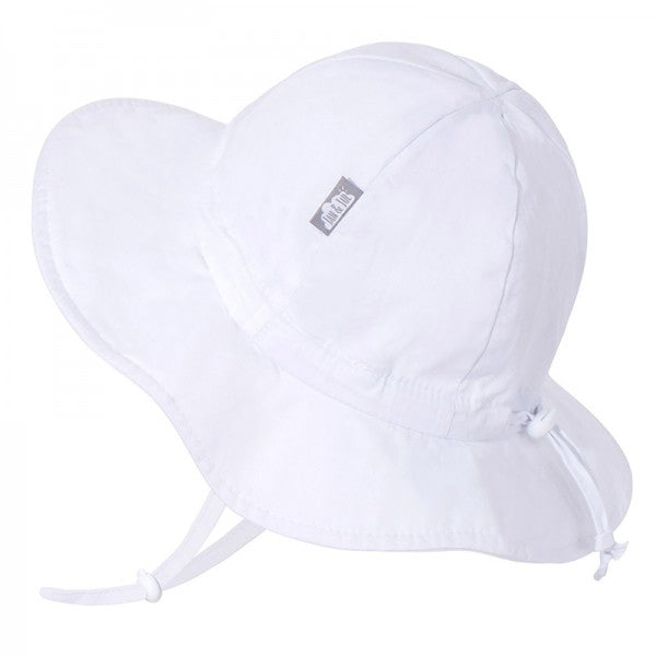 Cotton Floppy Hat - White