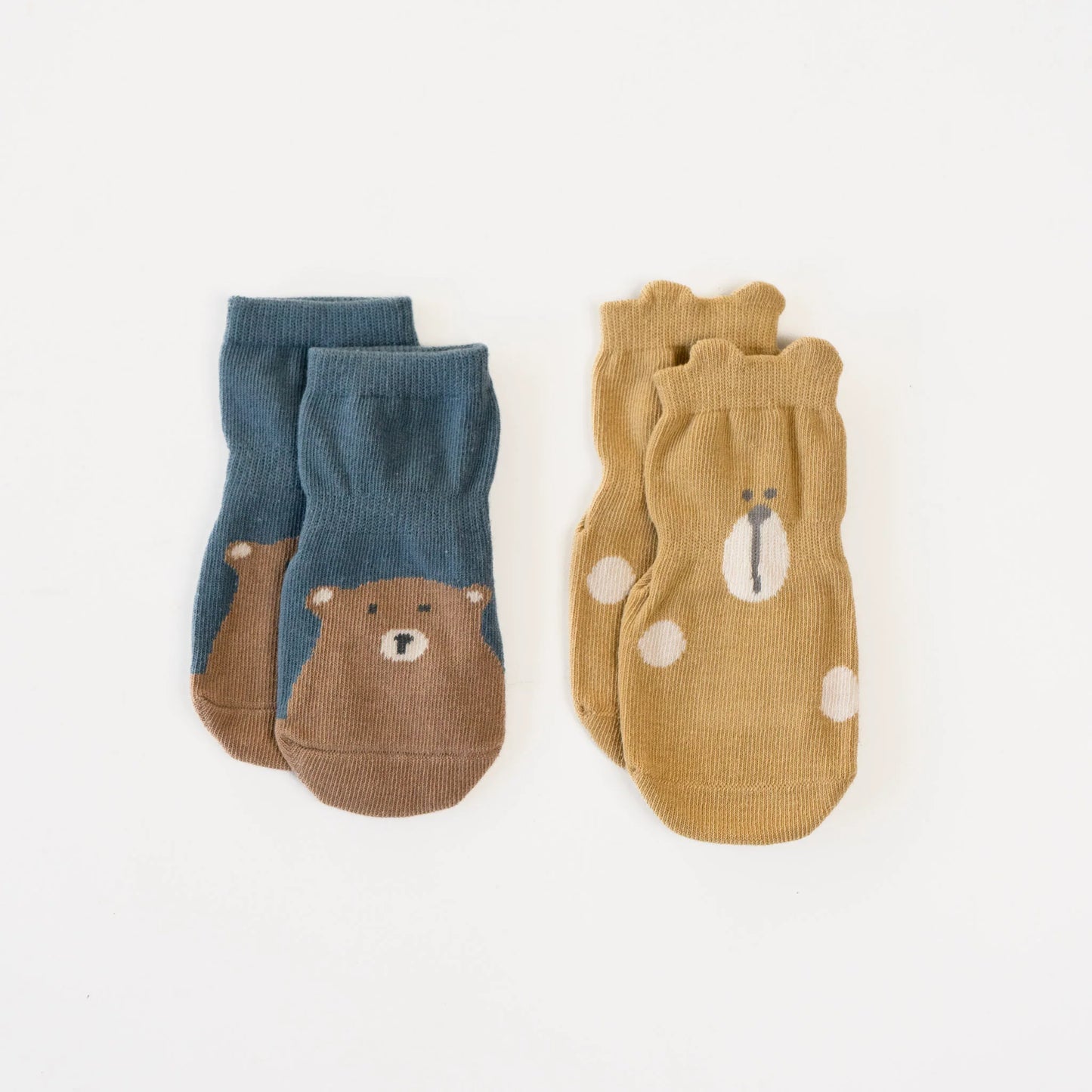 Cozy Non-Slip Socks (2 pack) - Bears