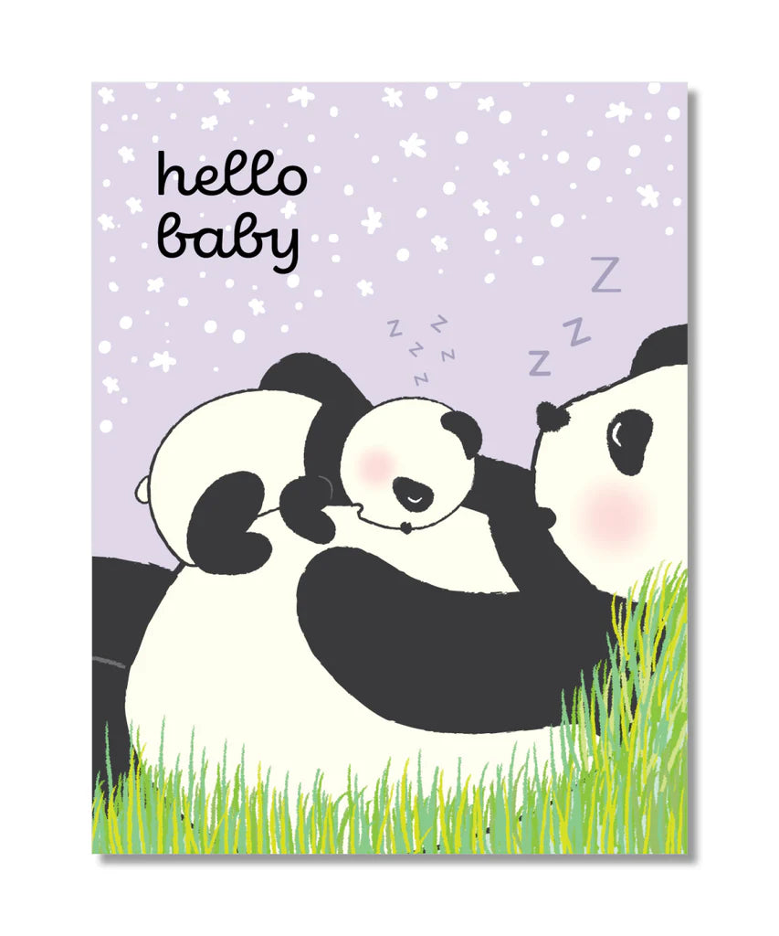 Panda Baby Greeting Card